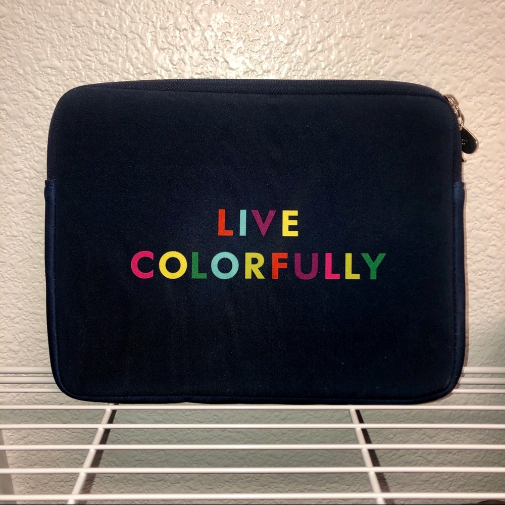 Kate Spade NY live colorfully tablet sleeve